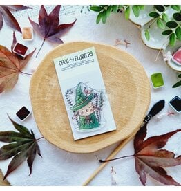 CHOU & FLOWERS CHOU & FLOWERS COLLECTION L'ORÉE DES BOIS DOUDOU DES BOIS A8 CLEAR STAMP