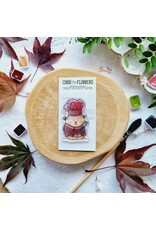 CHOU & FLOWERS CHOU & FLOWERS COLLECTION L'ORÉE DES BOIS DOUDOU CUISINIER A8 CLEAR STAMP