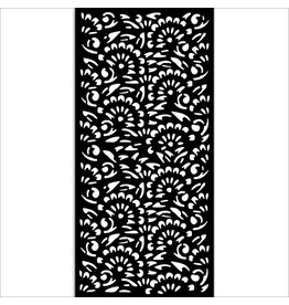 STAMPERIA STAMPERIA ART OF TRAVELLING STRIPES 12x25cm STENCIL