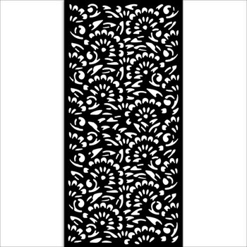 STAMPERIA STAMPERIA ART OF TRAVELLING STRIPES 12x25cm STENCIL