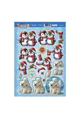 HUNKYDORY CRAFTS LTD. HUNKYDORY POLAR BEARS DECOUPAGE TOPPERS HUNKYDORY CRAFTS LTD. HUNKYDORY POLAR BEARS DECOUPAGE TOPPERS