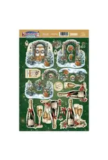 HUNKYDORY CRAFTS LTD. HUNKYDORY A WARM WINTER DECOUPAGE TOPPERS HUNKYDORY CRAFTS LTD. HUNKYDORY A WARM WINTER DECOUPAGE TOPPERS