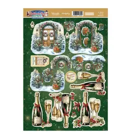 HUNKYDORY CRAFTS LTD. HUNKYDORY A WARM WINTER DECOUPAGE TOPPERS
