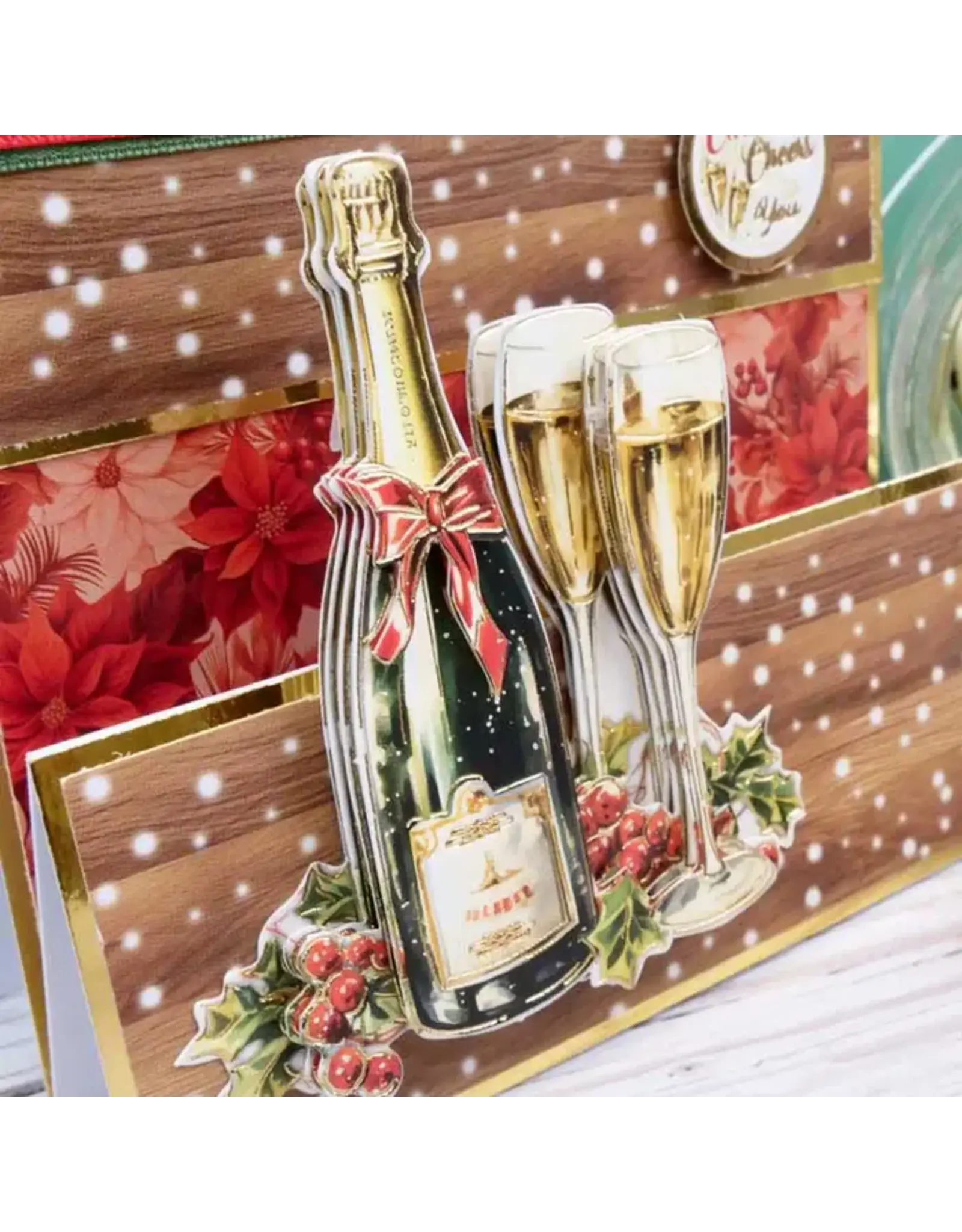 HUNKYDORY CRAFTS LTD. HUNKYDORY A WARM WINTER DECOUPAGE TOPPERS