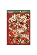 HUNKYDORY CRAFTS LTD. HUNKYDORY FESTIVE FOLIAGE DECOUPAGE TOPPERS HUNKYDORY CRAFTS LTD. HUNKYDORY FESTIVE FOLIAGE DECOUPAGE TOPPERS