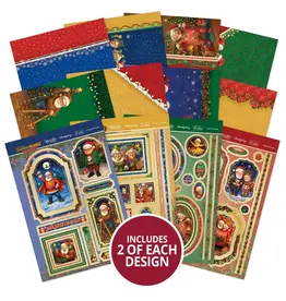 HUNKYDORY CRAFTS LTD. HUNKYDORY GOLDEN OLDIES - FESTIVE FUN LUXURY TOPPER COLLECTION