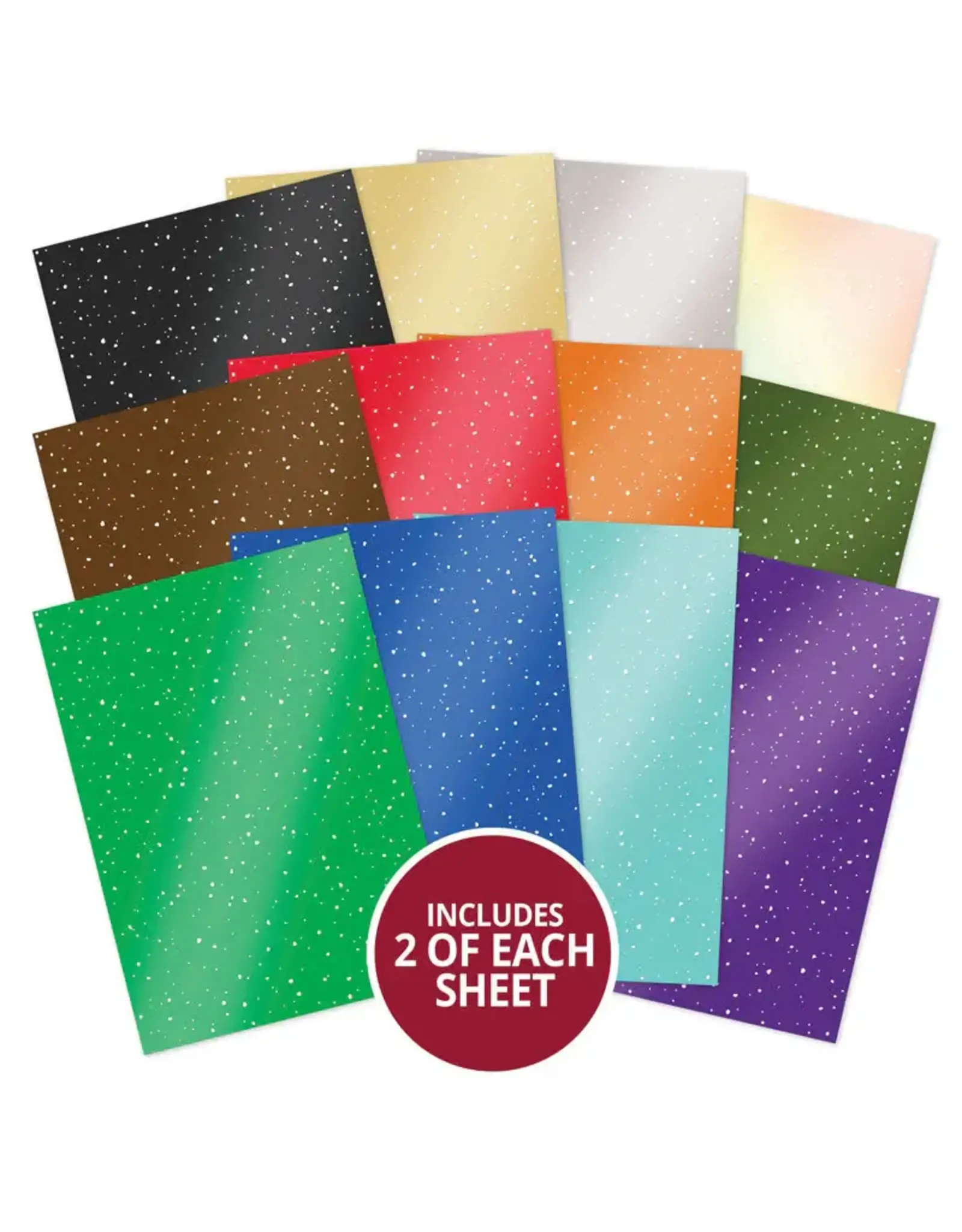 HUNKYDORY CRAFTS LTD. HUNKYDORY SNOWFALL MIRRI 24/PK