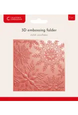 CRAFTERS COMPANION CRAFTERS COMPANION STYLISH SNOWFLAKES 3D EMBOSSING FOLDER CRAFTERS COMPANION CRAFTERS COMPANION STYLISH SNOWFLAKES 3D EMBOSSING FOLDER