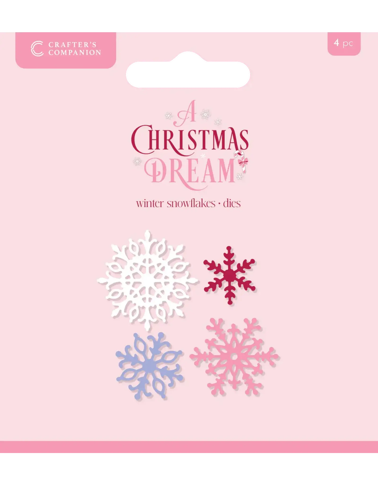 CRAFTERS COMPANION CRAFTERS COMPANION SARA SIGNATURE A CHRISTMAS DREAM WINTER SNOWFLAKES DIE SET