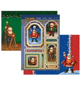 HUNKYDORY CRAFTS LTD. HUNKYDORY A SUPER CHRISTMAS LUXURY TOPPER SET