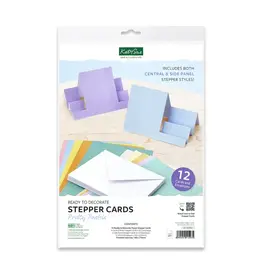 KATY SUE KATY SUE PRETTY PASTELS STEPPER CARDS