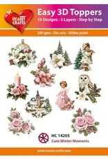 HEARTY CRAFTS HEARTY CRAFTS CUTE WINTER MOMENTS EASY 3D TOPPERS
