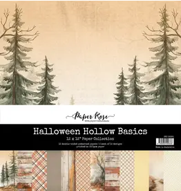 PAPER ROSE PAPER ROSE HALLOWEEN HOLLOW 12x12 BASICS PAPER COLLECTION