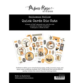 PAPER ROSE PAPER ROSE HALLOWEEN HOLLOW QUICK CARDS DIE CUTS