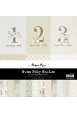 PAPER ROSE PAPER ROSE BOHO BABY 12x12 BASICS PAPER COLLECTION