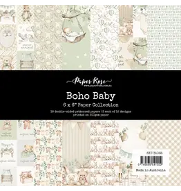 PAPER ROSE PAPER ROSE BOHO BABY 6x6 PAPER COLLECTION