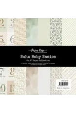 PAPER ROSE PAPER ROSE BOHO BABY 6x6 BASICS PAPER COLLECTION