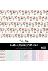 PAPER ROSE PAPER ROSE LITTLE BAKERS PATTERNS 12x12 PAPER COLLECTION