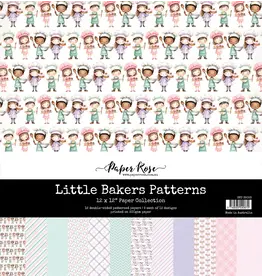 PAPER ROSE PAPER ROSE LITTLE BAKERS PATTERNS 12x12 PAPER COLLECTION
