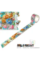 AALL & CREATE AALL & CREATE #142 BUTTERFLY CORRESPONDENCE LAYER IT UP! WASHI TAPE