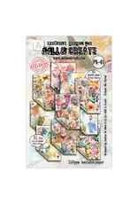 AALL & CREATE AALL & CREATE AUTOUR DE MWA & CO #41 COLOUR ME FLORAL A5 DOUBLE-SIDED DESIGN PAPERS 10/PK