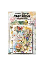 AALL & CREATE AALL & CREATE AUTOUR DE MWA #22 CITRUS KISSED MEADOWS A5 RUB-ON SHEETS 2/PK
