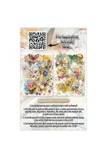 AALL & CREATE AALL & CREATE AUTOUR DE MWA #22 CITRUS KISSED MEADOWS A5 RUB-ON SHEETS 2/PK
