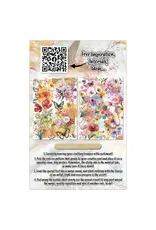 AALL & CREATE AALL & CREATE AUTOUR DE MWA #23 DANCING POPPIES A5 RUB-ON SHEETS 2/PK