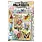 AALL & CREATE AALL & CREATE AUTOUR DE MWA #24 ZESTY BLOSSOMS A5 RUB-ON SHEETS 2/PK