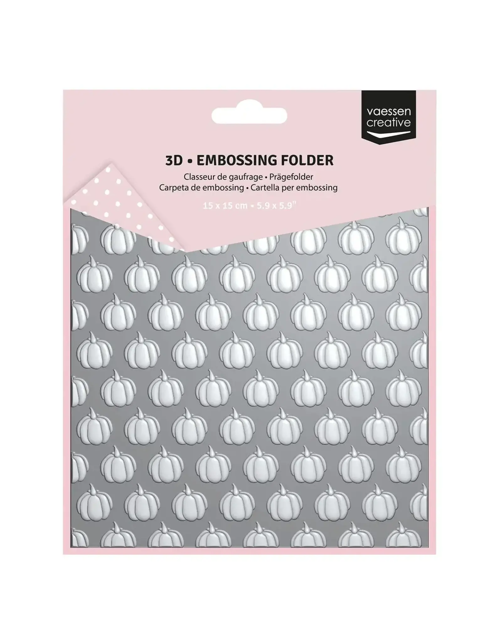 VAESSEN CREATIVE VAESSEN CREATIVE PUMPKINS 3D EMBOSSING FOLDER