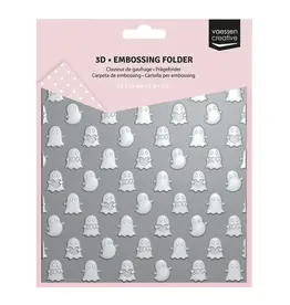 VAESSEN CREATIVE VAESSEN CREATIVE GHOSTS 3D EMBOSSING FOLDER