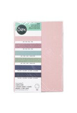 SIZZIX SIZZIX 3 MUTED COLORS OPULENT CARDSTOCK PACK 60 SHEETS