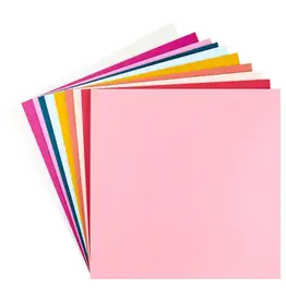 SPELLBINDERS SPELLBINDERS BEAUTIFULLY IMPERFECT COLORWHEEL CARDSTOCK 12x12 10/PK