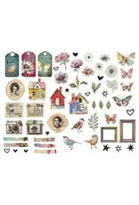 SPELLBINDERS SPELLBINDERS BEAUTIFULLY IMPERFECT COLLECTION BEAUTIFULLY IMPERFECT SHAPES DIE-CUTS 110/PK