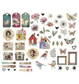 SPELLBINDERS SPELLBINDERS BEAUTIFULLY IMPERFECT COLLECTION BEAUTIFULLY IMPERFECT SHAPES DIE-CUTS 110/PK