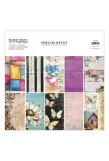 SPELLBINDERS SPELLBINDERS BEAUTIFULLY IMPERFECT COLLECTION 12x12 PAPER PACK