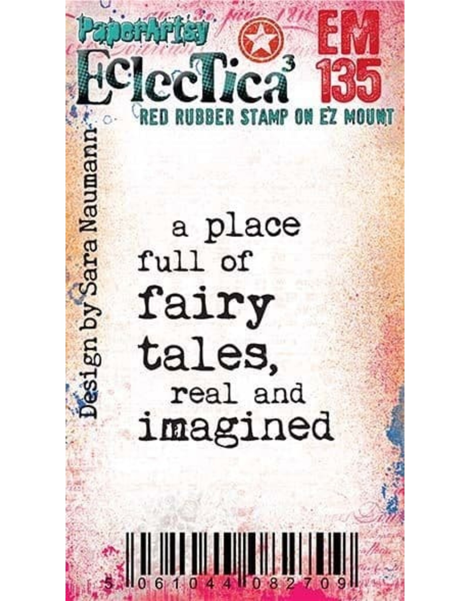 PAPER ARTSY PAPER ARTSY SARA NAUMANN ECLECTICA EM135 MINI CLING STAMP