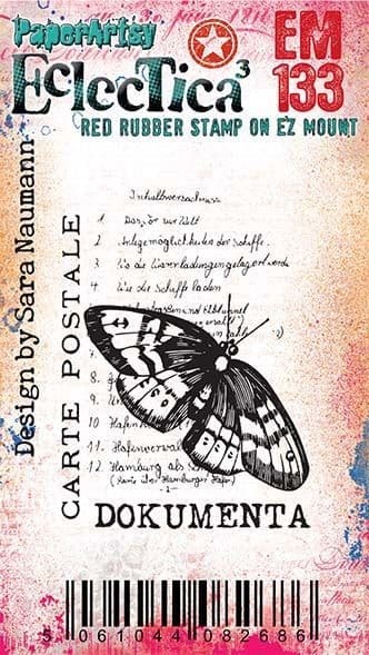 PAPER ARTSY PAPER ARTSY SARA NAUMANN ECLECTICA EM133 MINI CLING STAMP