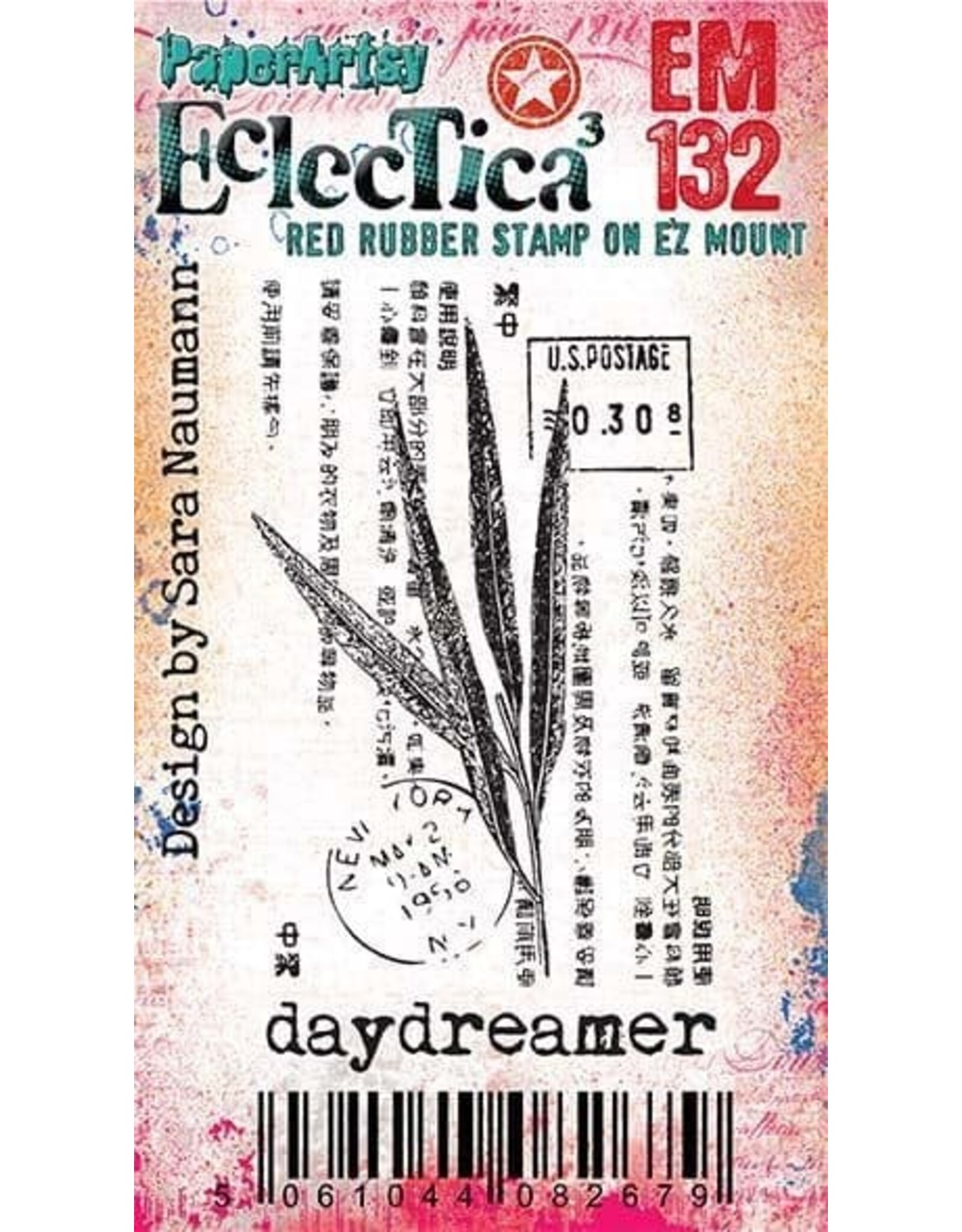 PAPER ARTSY PAPER ARTSY SARA NAUMANN ECLECTICA EM132 MINI CLING STAMP