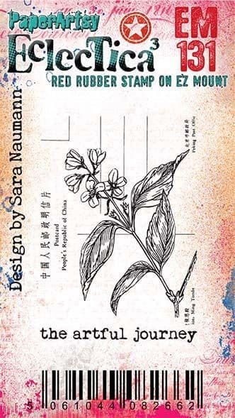 PAPER ARTSY PAPER ARTSY SARA NAUMANN ECLECTICA EM131 MINI CLING STAMP