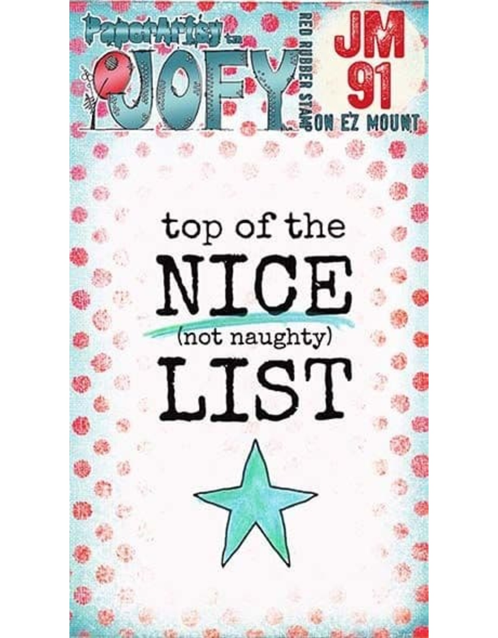 PAPER ARTSY PAPER ARTSY JOFY JM91 MINI CLING STAMP