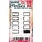 PAPER ARTSY PAPER ARTSY SETH APTER ECLECTICA EM144 MINI CLING STAMP