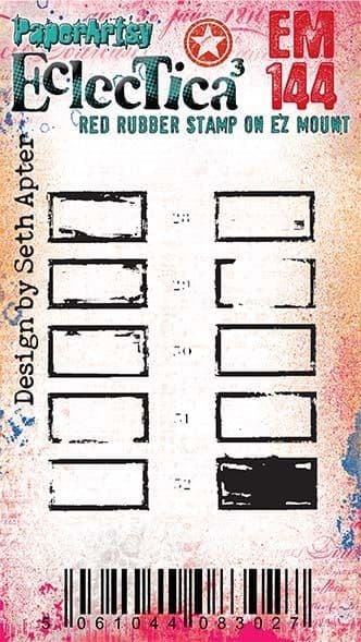 PAPER ARTSY PAPER ARTSY SETH APTER ECLECTICA EM144 MINI CLING STAMP