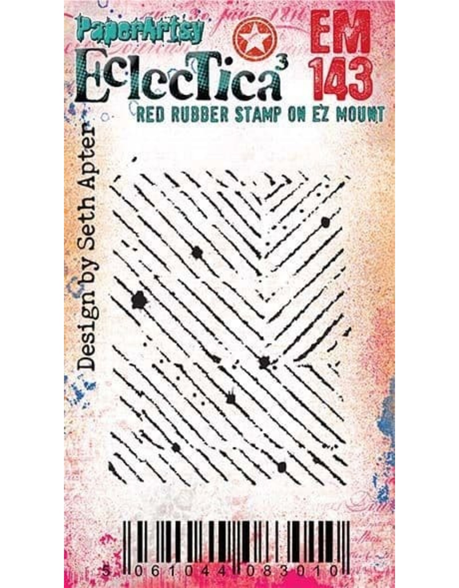 PAPER ARTSY PAPER ARTSY SETH APTER ECLECTICA EM143 MINI CLING STAMP