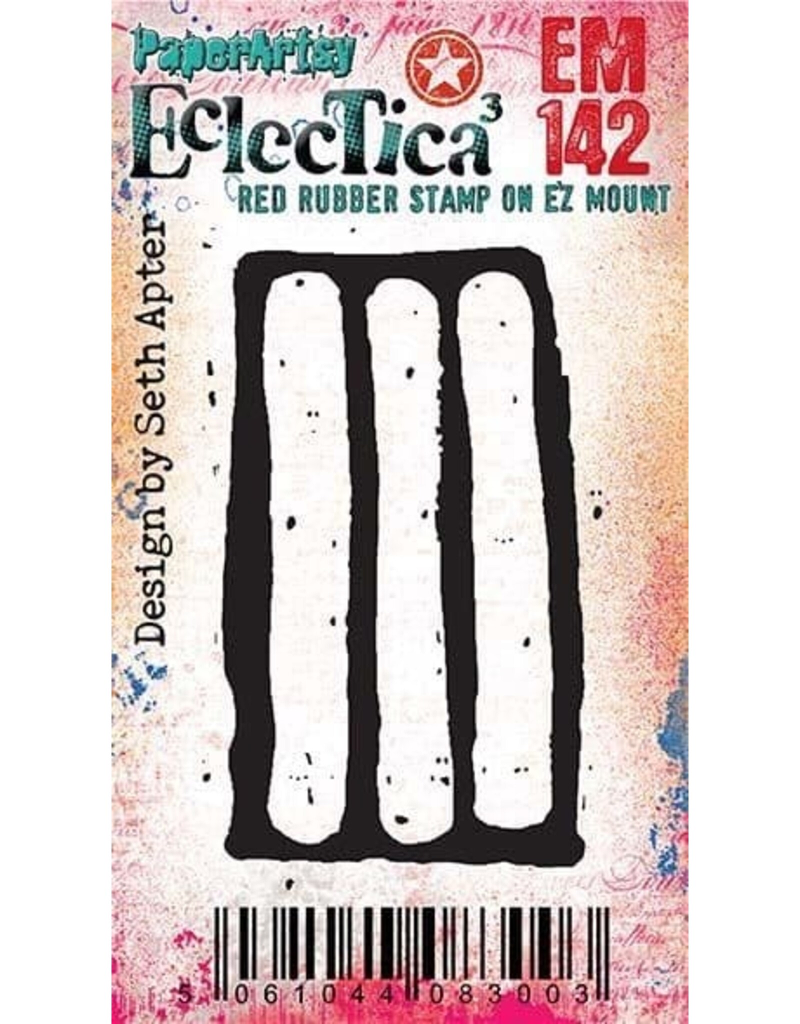PAPER ARTSY PAPER ARTSY SETH APTER ECLECTICA EM142 MINI CLING STAMP