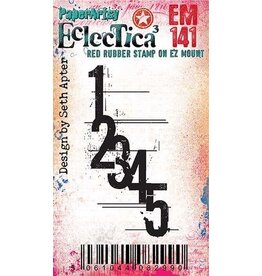PAPER ARTSY PAPER ARTSY SETH APTER ECLECTICA EM141 MINI CLING STAMP