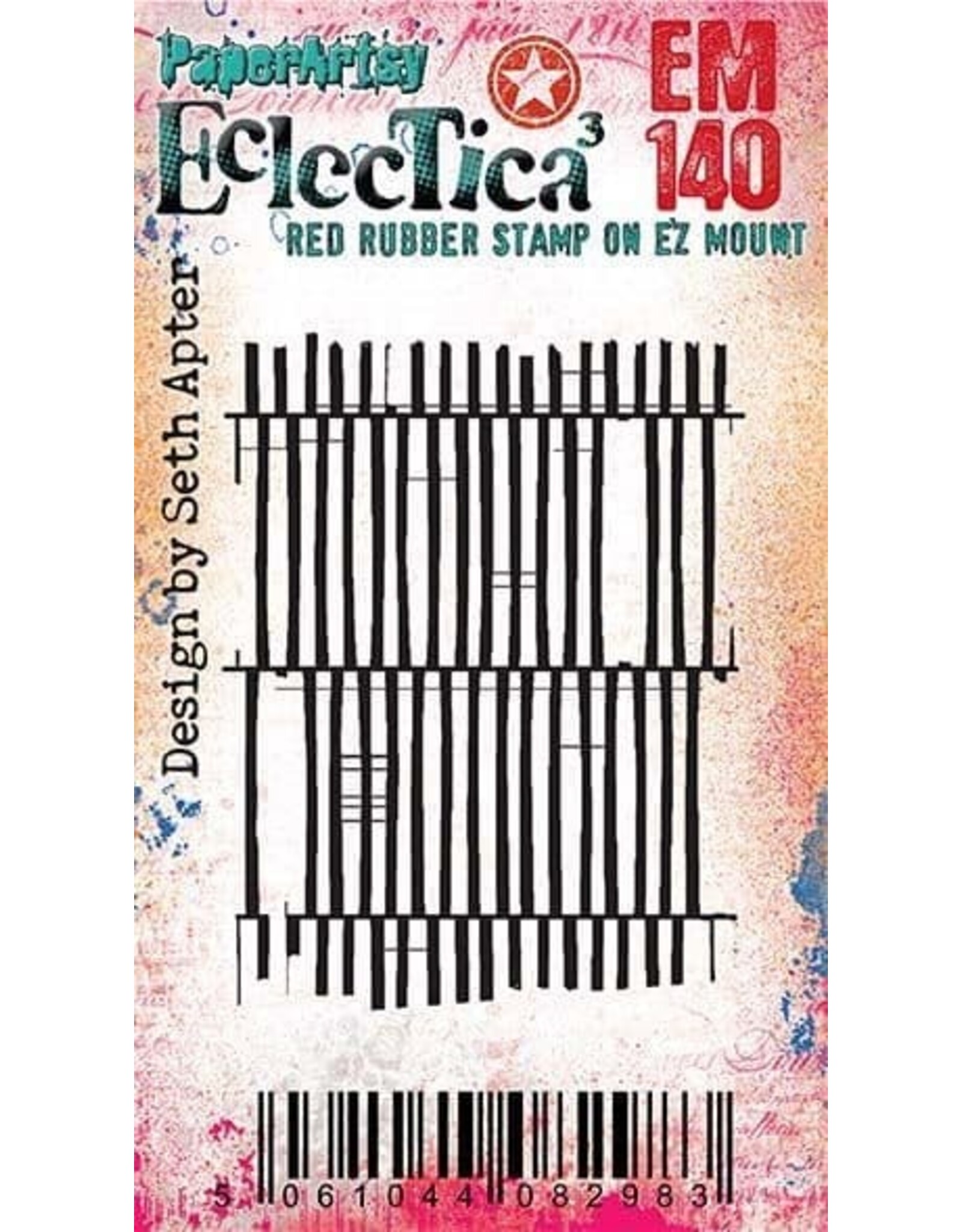 PAPER ARTSY PAPER ARTSY SETH APTER ECLECTICA EM140 MINI CLING STAMP