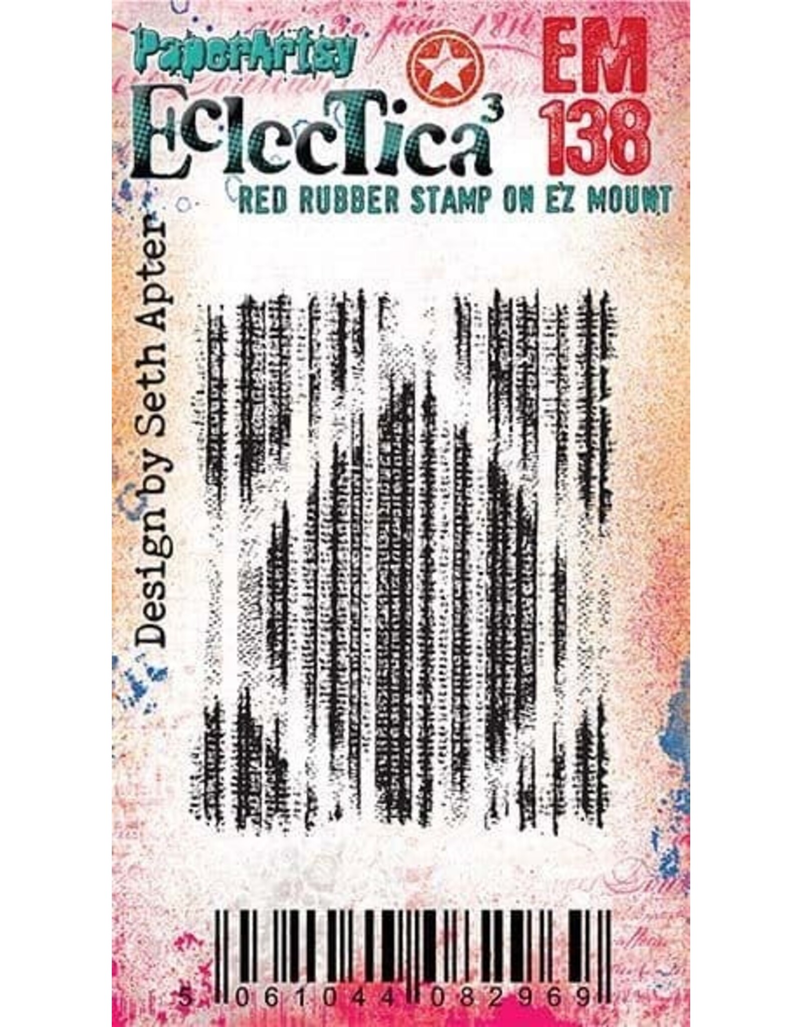 PAPER ARTSY PAPER ARTSY SETH APTER ECLECTICA EM138 MINI CLING STAMP