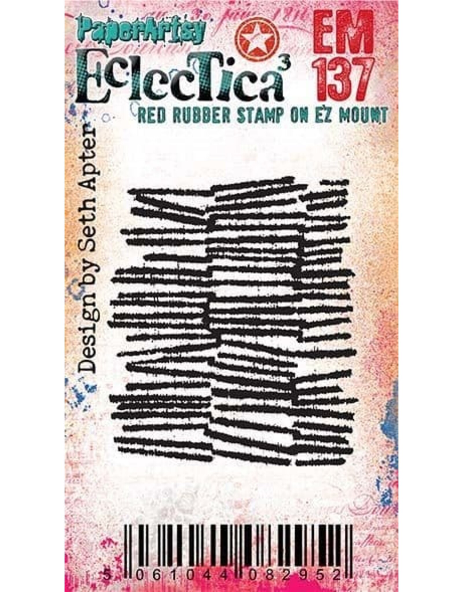 PAPER ARTSY PAPER ARTSY SETH APTER ECLECTICA EM137 MINI CLING STAMP