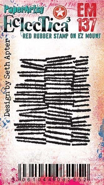 PAPER ARTSY PAPER ARTSY SETH APTER ECLECTICA EM137 MINI CLING STAMP